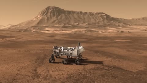 Mars Science Laboratory Curiosity Rover Animation