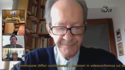 VACCINAZIONI E GREEN PASS - IL BELLISSIMO INTERVENTO DEL PROF. GIORGIO AGAMBEN IN COMMISSIONE AL SENATO.👍