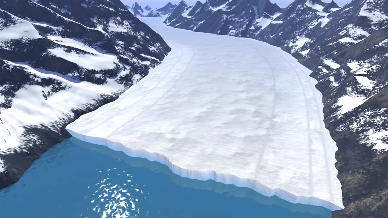 Animation_ How a Glacier Melts