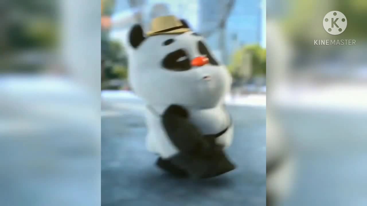 Cute Panda Cartoons Tiktok top videos episode: 1 || Dancing Panda cartoon character edge style