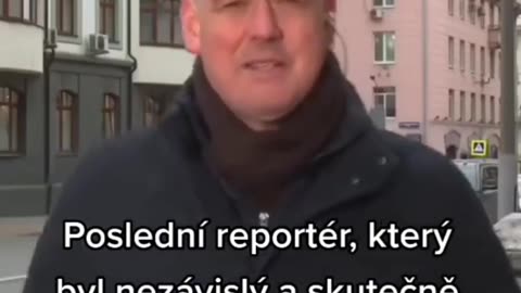 A to byla jeho posledni reportaz pro Ceskou televizi