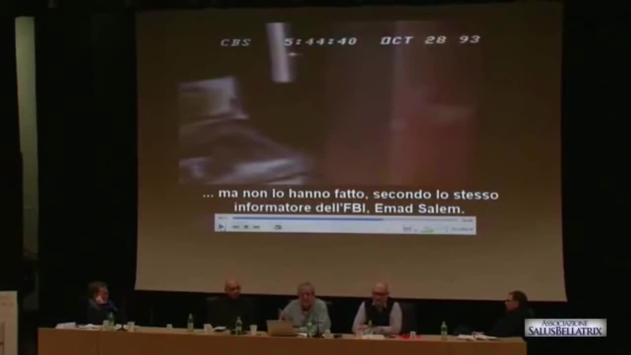 Conferenza di Massimo Mazzucco: terrorismo fatto in casa