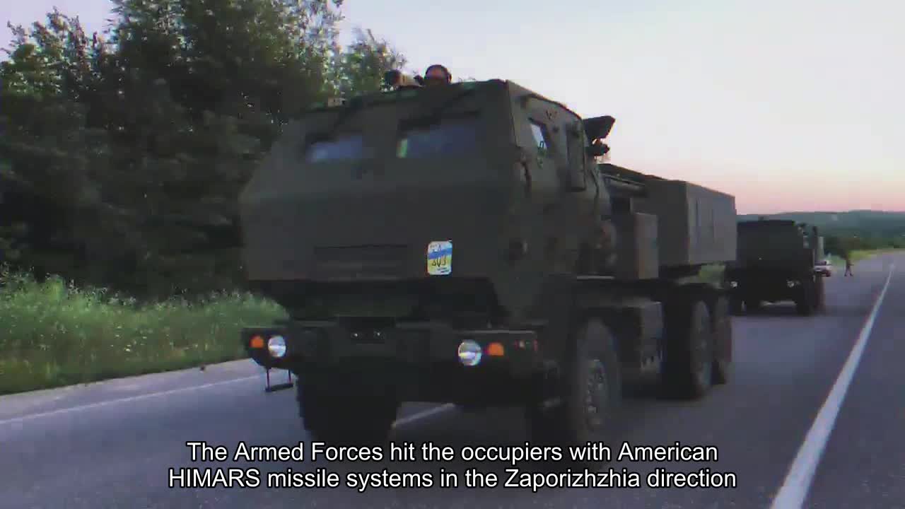 The Armed Forces hit the occupiers with American HIMARS missile systems in the Zaporizhzhia directi