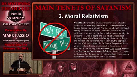 Mark Passio - Satanism & The Dark Occult