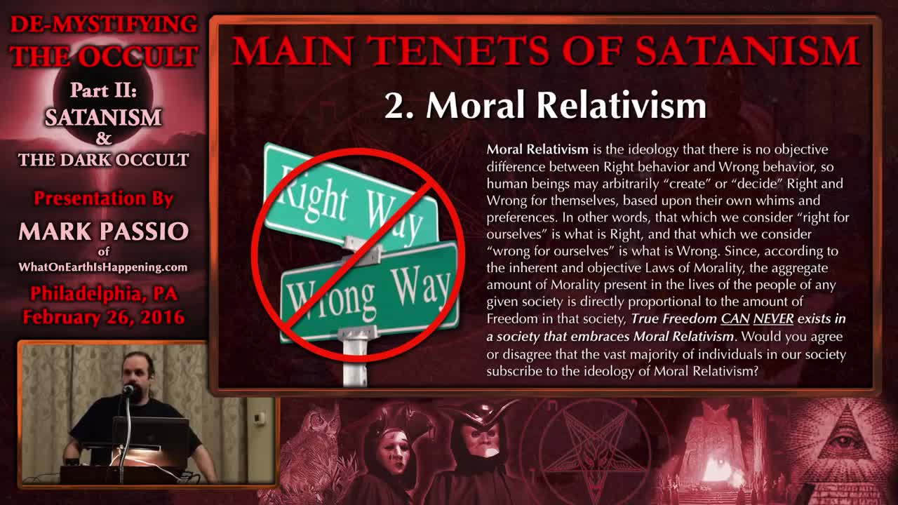 Mark Passio - Satanism & The Dark Occult