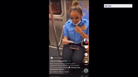 Devon Rodriguez draws on the subway during; News 12 the Bronx