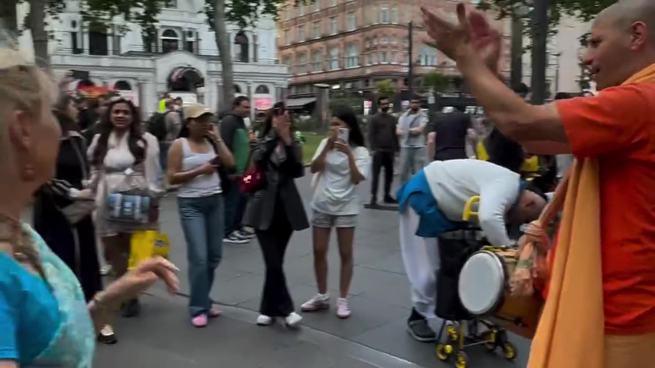 Harinam Sankirtan in London, England June 2024