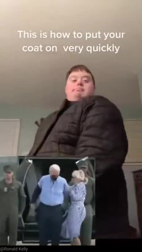 Cognitively Disadvantaged Young Man Puts Fake President to Shame at Dressing Himself