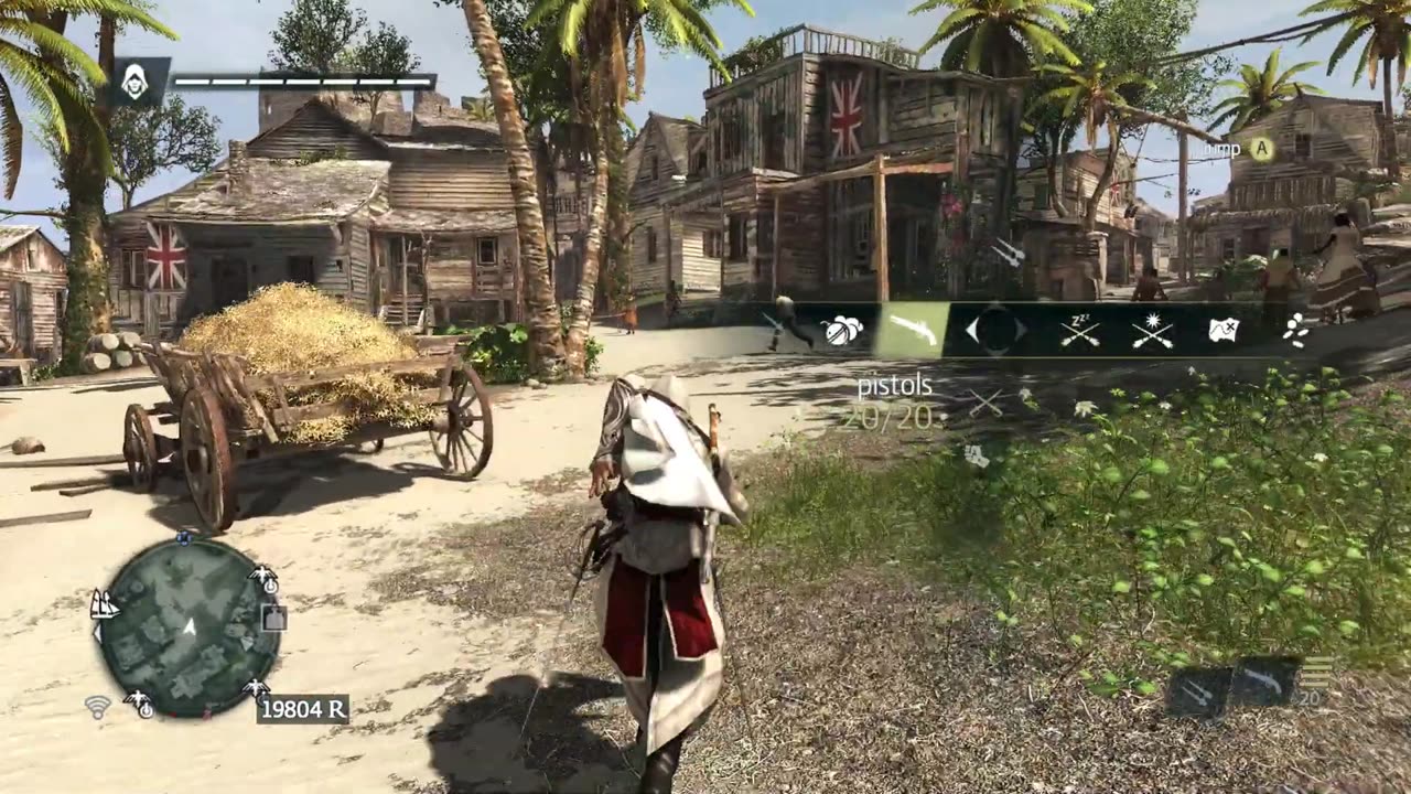 Assassin's Creed Black Flag Ezio Outfit Gameplay