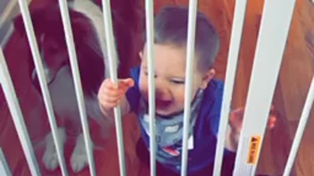 My Son’s First Day Crawling, Standing and Incarcerated