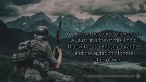 What Hitler said about the outbreak of the 2nd World War