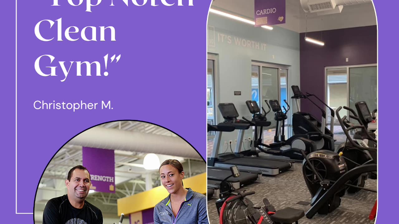 "Top notch clean gym..."