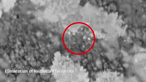 Attached is footage of the elimination of a Hezbollah terrorist cell directed by the