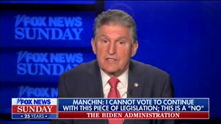 Manchin: ‘No,’ I Can’t Vote for BBB