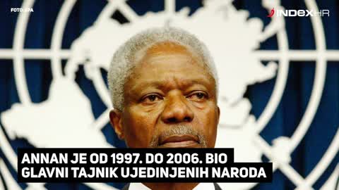 Preminuo je bivši glavni tajnik Ujedinjenih naroda Kofi Annan