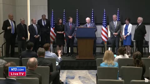 NTD - LIVE: US Senators Hold Press Conference in Tel Aviv