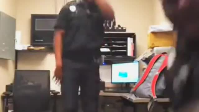 Cops dancing