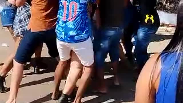 ugly fight over politics in brazil