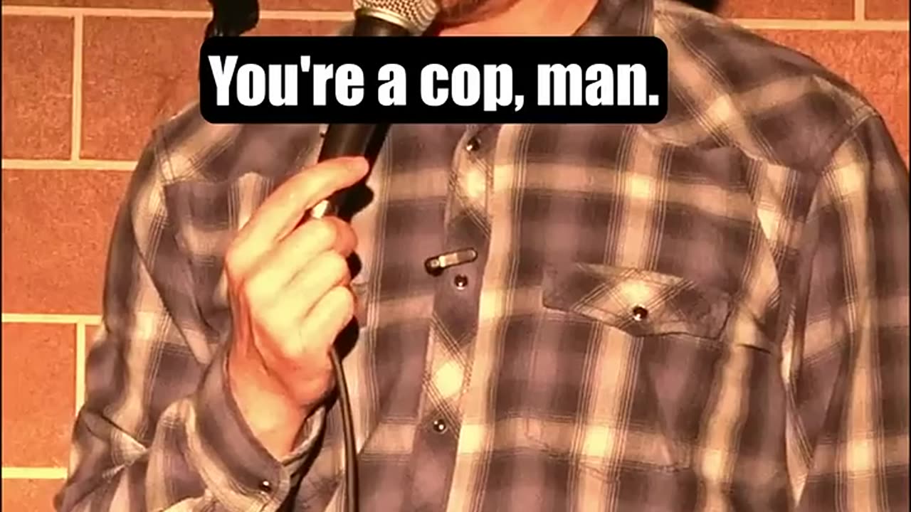 Comedian Triggers Cop