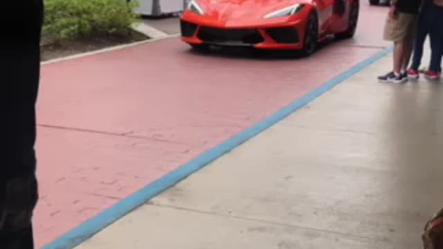 Old town cruise night, corvettes
