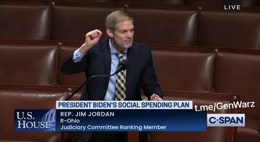 Rep. Jim Jordan Explains What Republicans Want in Opposing Biden Social Spending Bill