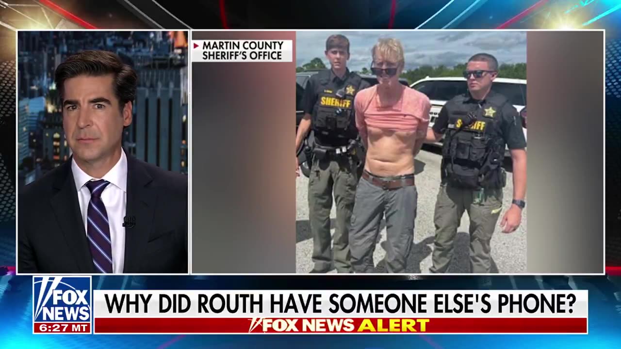 Jesse Watters · New revelations about the attempted Trump assassin, Ryan Routh.