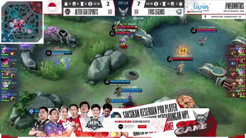 Alter Ego vs EVOS Legends GAME 1 MPL ID S9 - EVOS vs AE ESPORTSTV