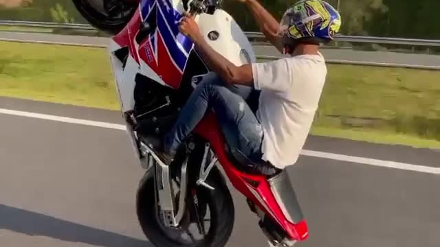 Best Bike Stunt on Road