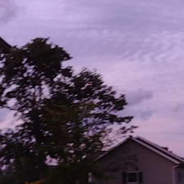 STRANGE SKY IN WESTFIELD NY