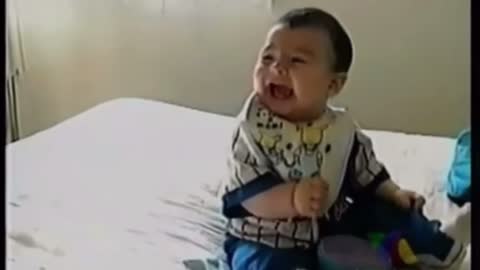 Adorable Baby Laugh and Giggles Funnily watch till the end