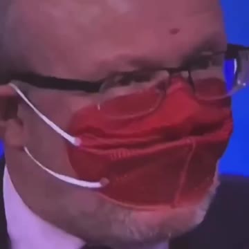 In this guise, a Czech politician appeared on a television program