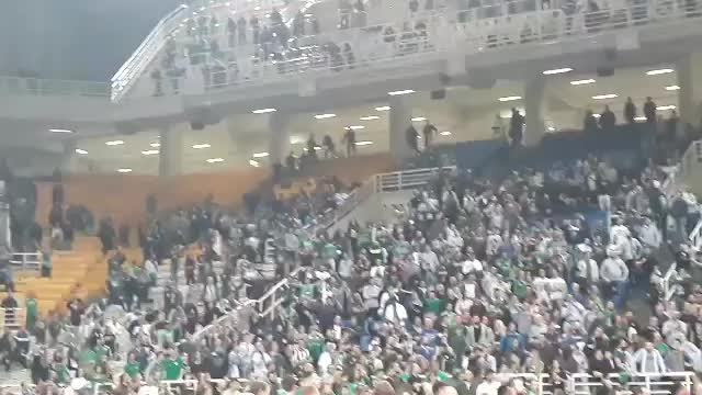 Panathinaikos fan reacts to video of Pavlos Giannakopoulos