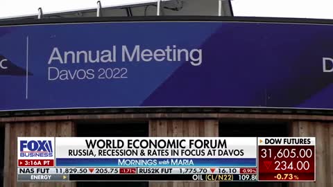 Davos talking about 'three R's': Russia, recession, rates