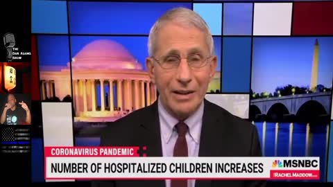 Fauci: "Hospitalized Children. They are hospitalized with COVID as opposed to because of COVID."