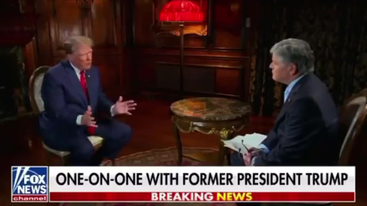 President Trump interview on Hannity p2