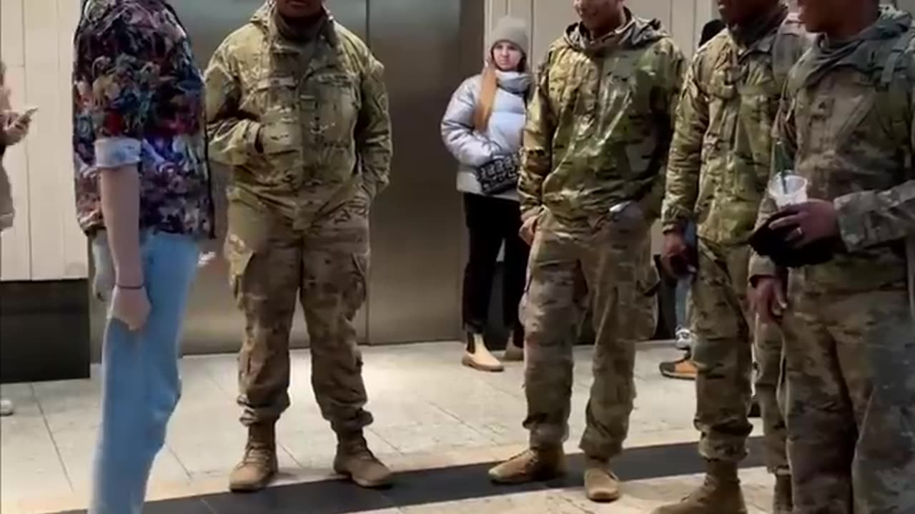 amazing surprise to soldiers