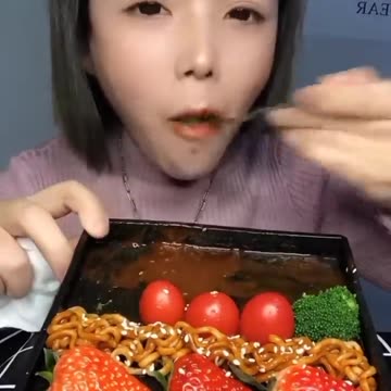 Eating Faster like a good girl | #asmr #food #funny #shorts
