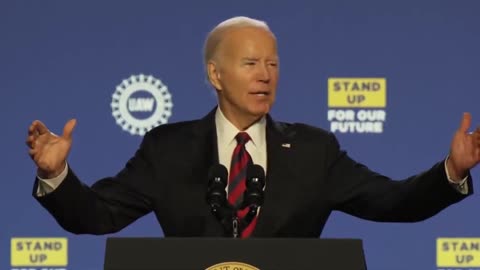 Biden Starts Screaming About American Products
