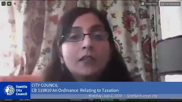 Communist Seattle Councilwoman Rant