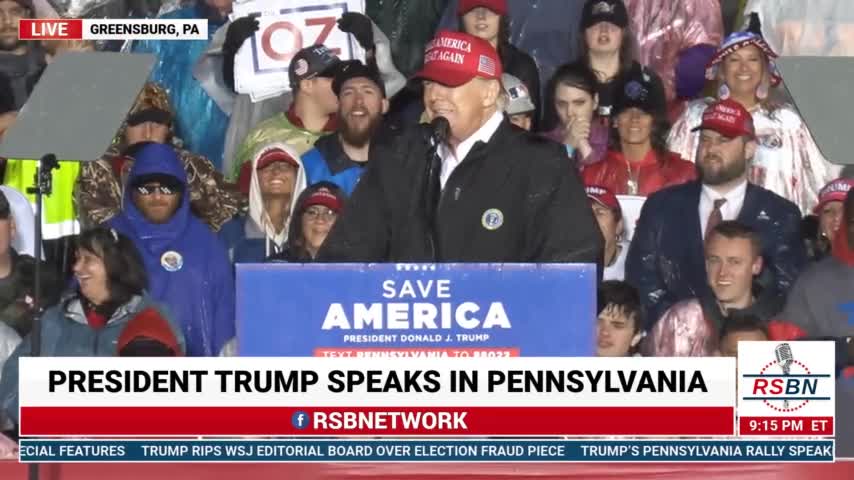 (Full Speech) President Donald J. Trump Speech in Greensburg, PA.