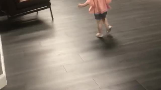 Running through the halls like a wild child