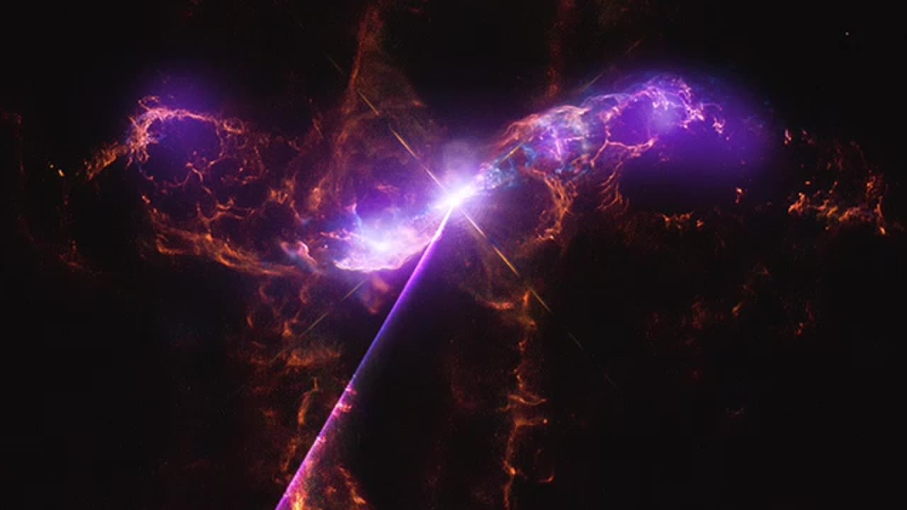 NASA TELESCOPE FROM CHANDRA X-RAY OBSERVATORY