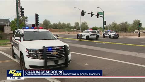 Boy hurt in road-rage shooting in south Phoenix