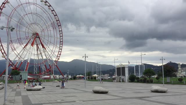 Batumi Boulevard / Bicycle trip / Georgia