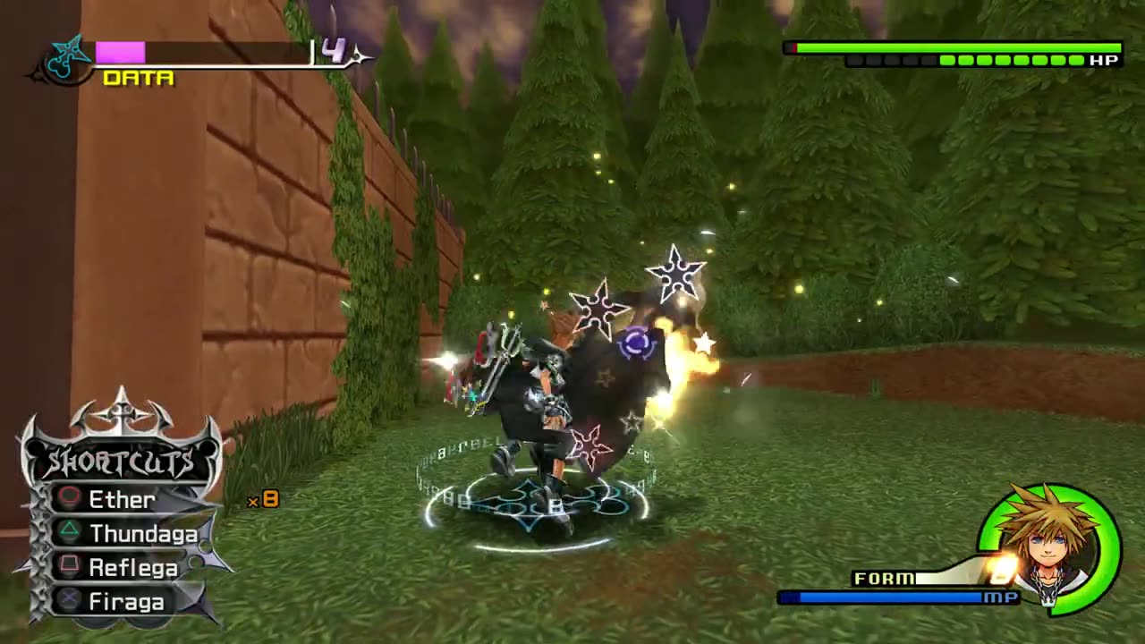 Kingdom Hearts II Final Mix (PS4) - Vexen Data Level 1/No Damage