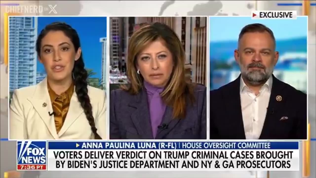 Anna Paulina Luna & Cory Mills Say Criminal Prosecutions May Be Coming for DOJ