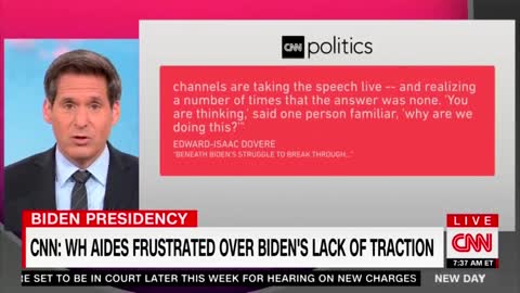 CNN Admits The Biden Presidency Is In Shambles