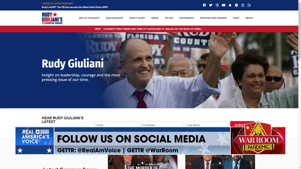 Rudy Giuliani: Fox News Has It Out For Trump, The Facts Say So