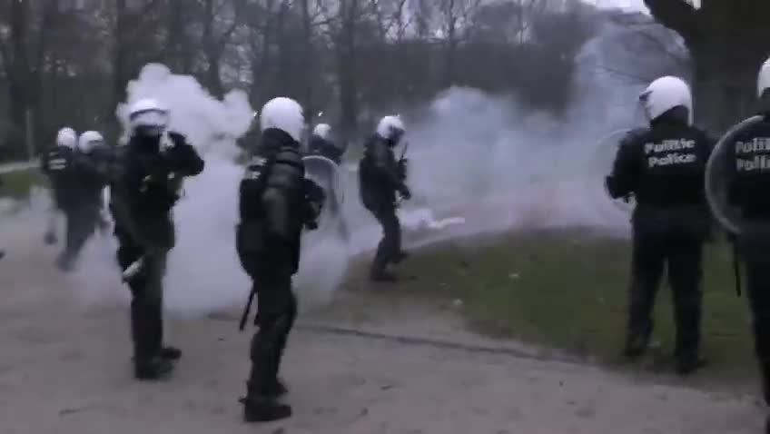 Protests In Brussels