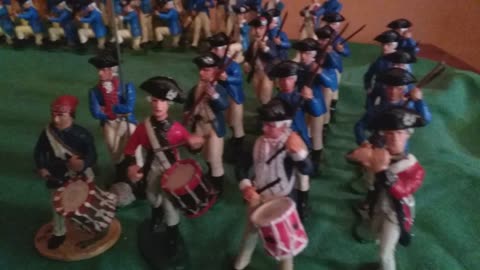 2 nd Massachusetts Regt w/ Virginia rifleman...